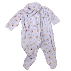Disney Baby Winnie The Pooh One Piece Baby Girl 3-6 Months Purple Pooh Bear